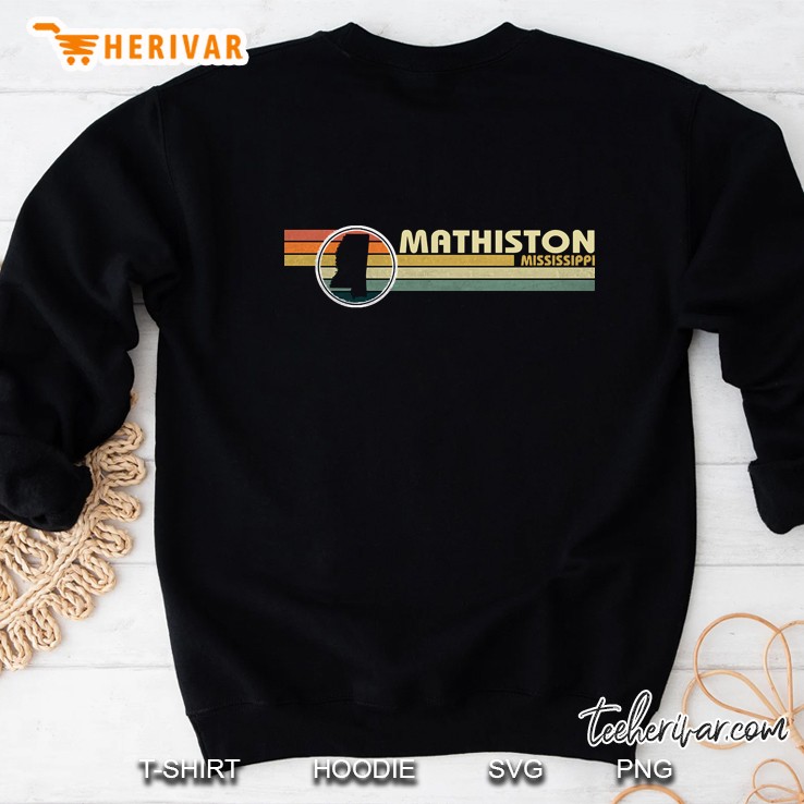 Mathiston Mississippi Vintage 1980S Style Sweatshirt