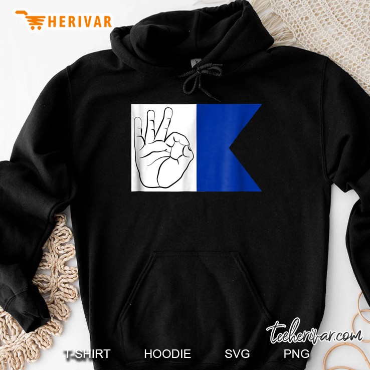 Okay Alfa Flag Diving Hoodie