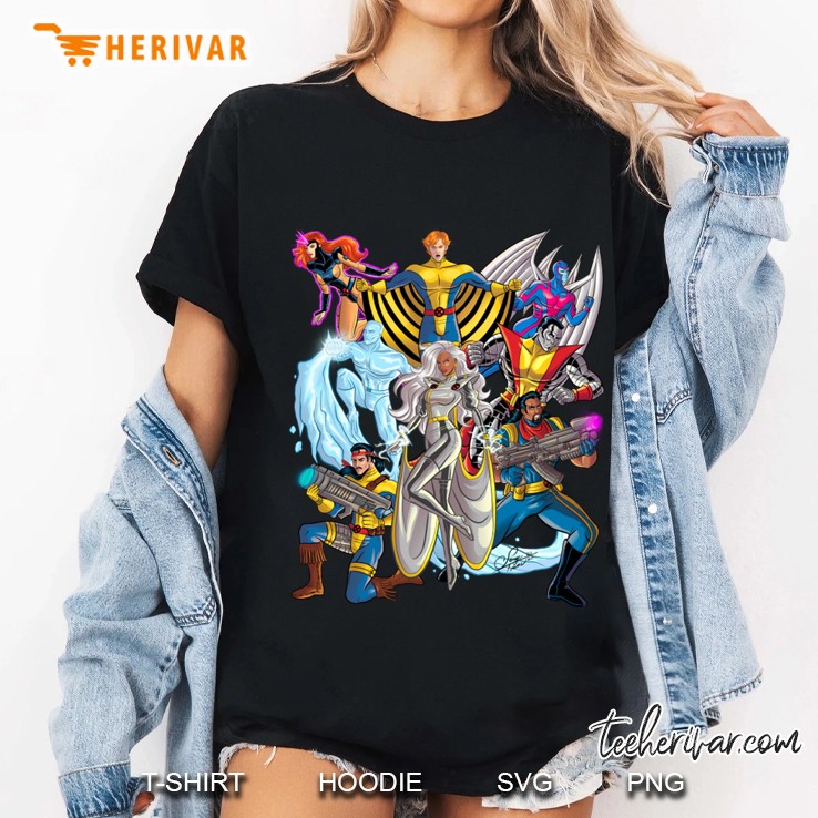 Gold Team Action With Banshee Ladies Tee