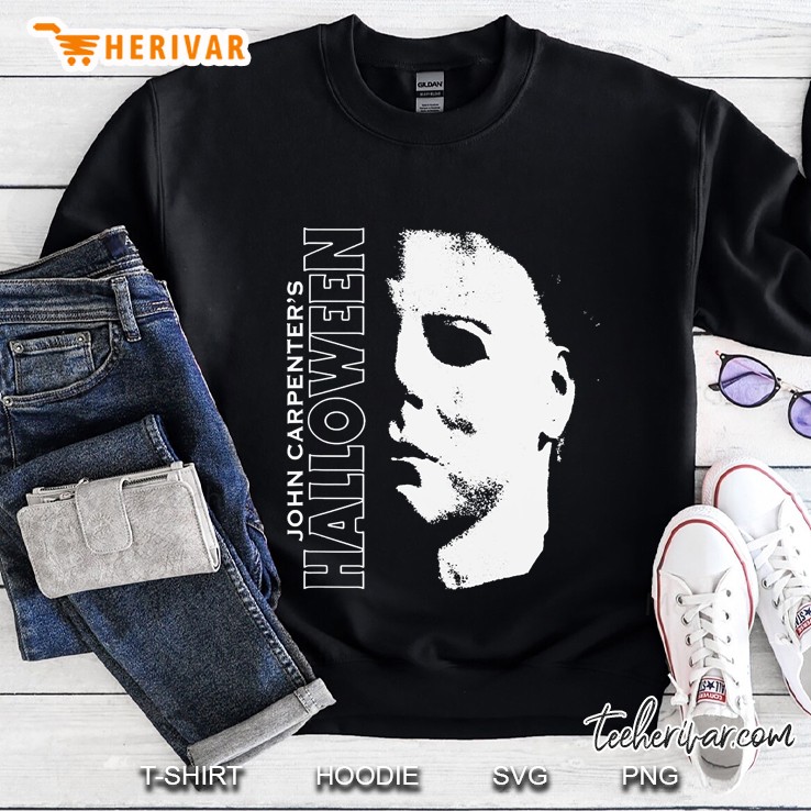 Halloween Michael Myers Large Face Sweatshirt