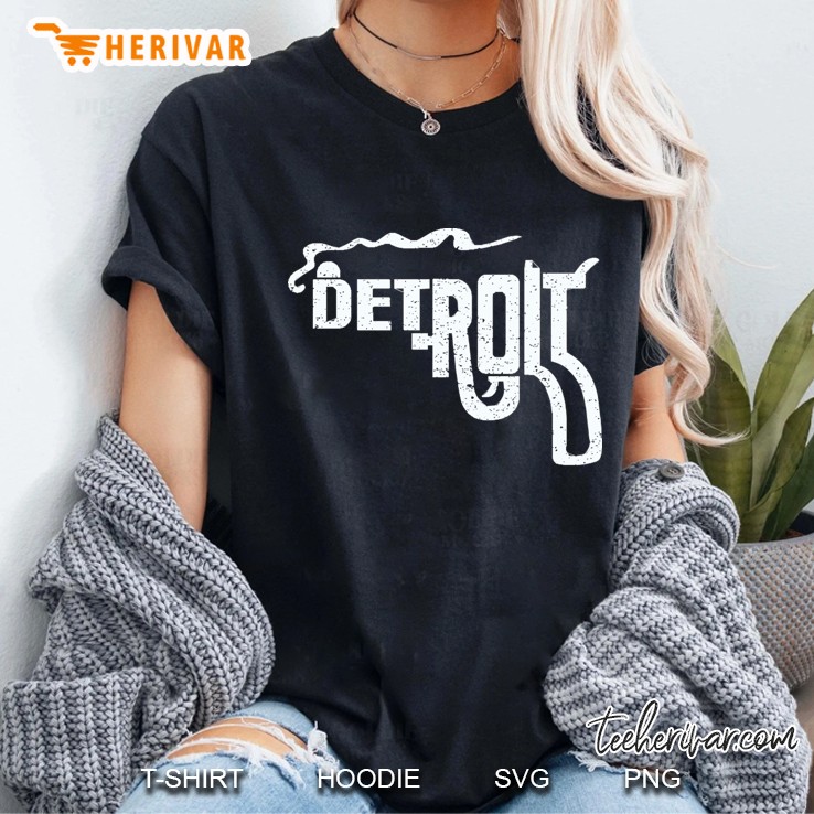 Mac And His Detroit Smoking Barrel Ladies Tee