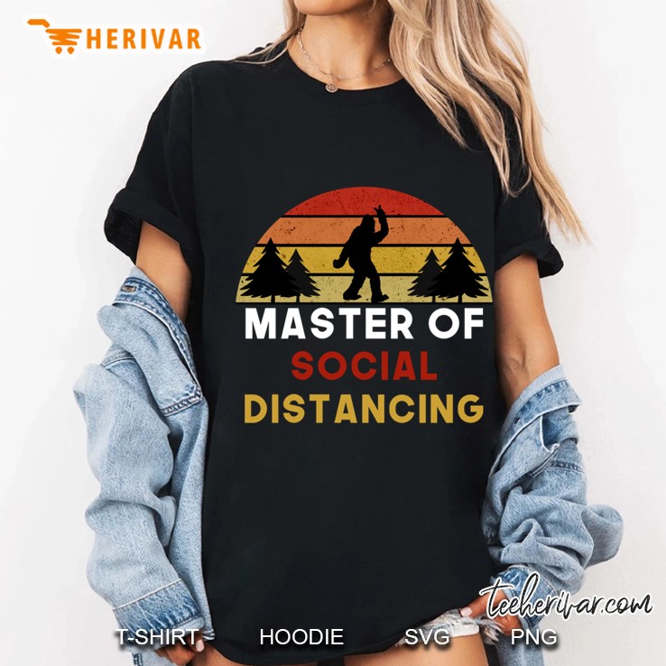 Master Of Social Distancing Ladies Tee
