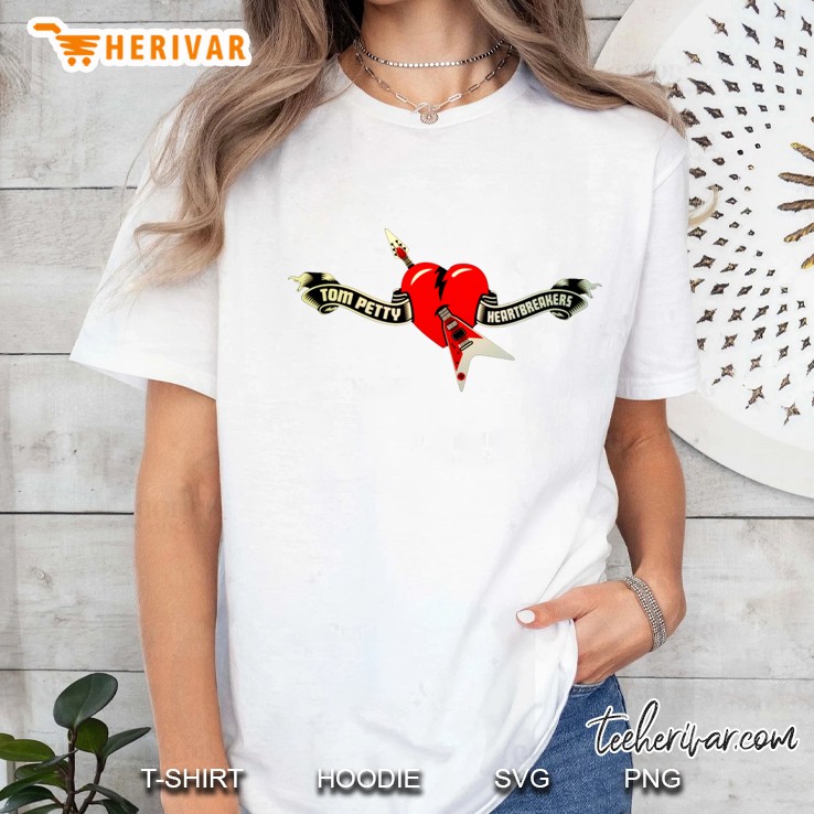 Tom Petty & The Heartbreakers Logo Ladies Tee