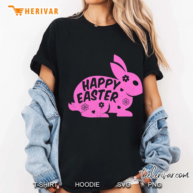 bunny egg ear cute Ladies Tee