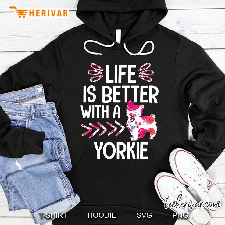cute yorkshire terrier dog owner lover funny yorkie gift premium Hoodie