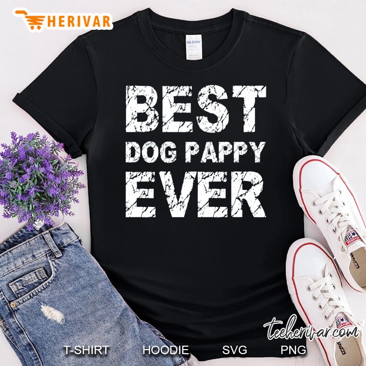 mens best dog pappy ever gift idea for daddy & pet love Shirt