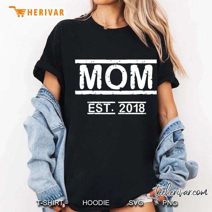 mom - mom to be tshirt for new mom Ladies Tee
