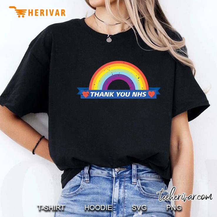 thank you nhs rainbow Ladies Tee