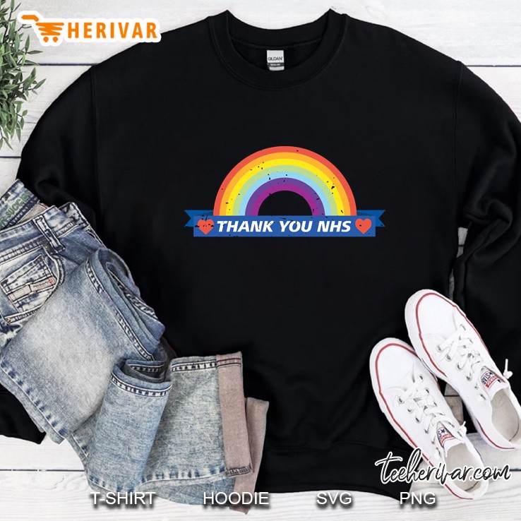 thank you nhs rainbow Sweatshirt