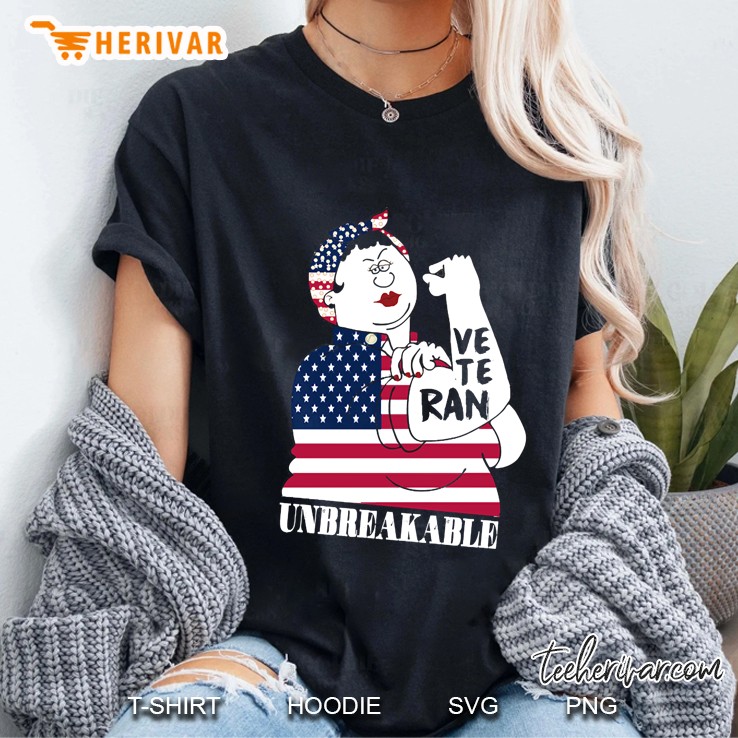 unbreakable veteran Ladies Tee