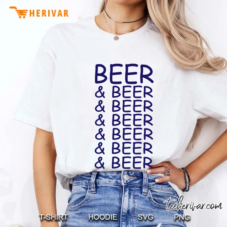 beer beer beer lover gift Ladies Tee