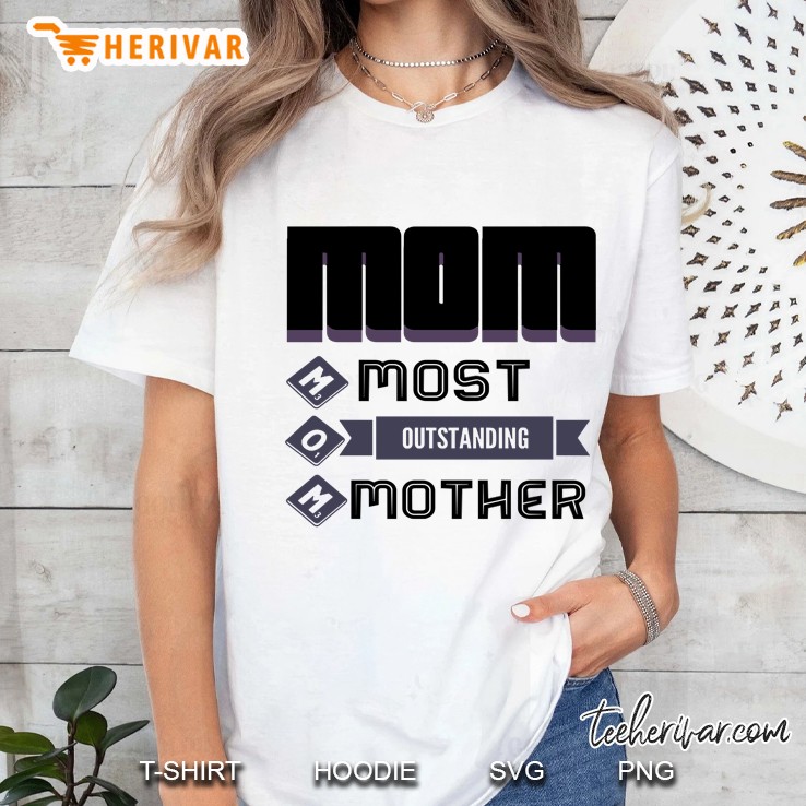 outstanding mom Ladies Tee