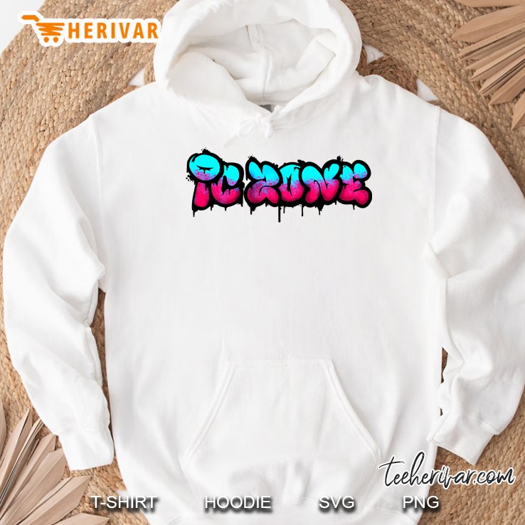 pc zone graffiti Hoodie