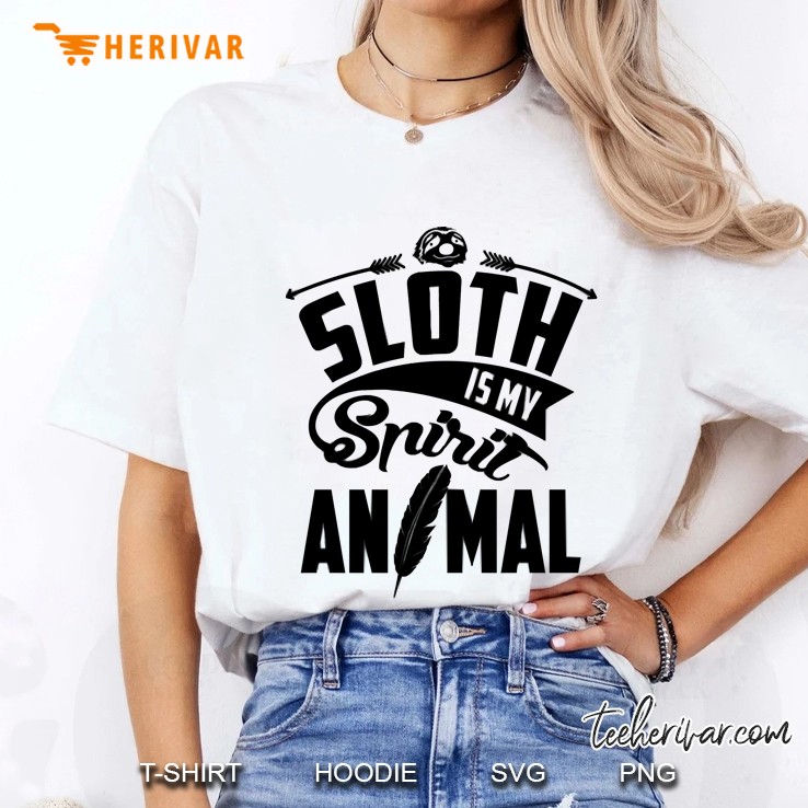 sloth is my spirit animal Ladies Tee