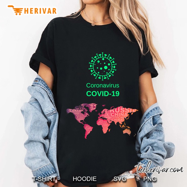 Corona Virus Covid-19 Ladies Tee