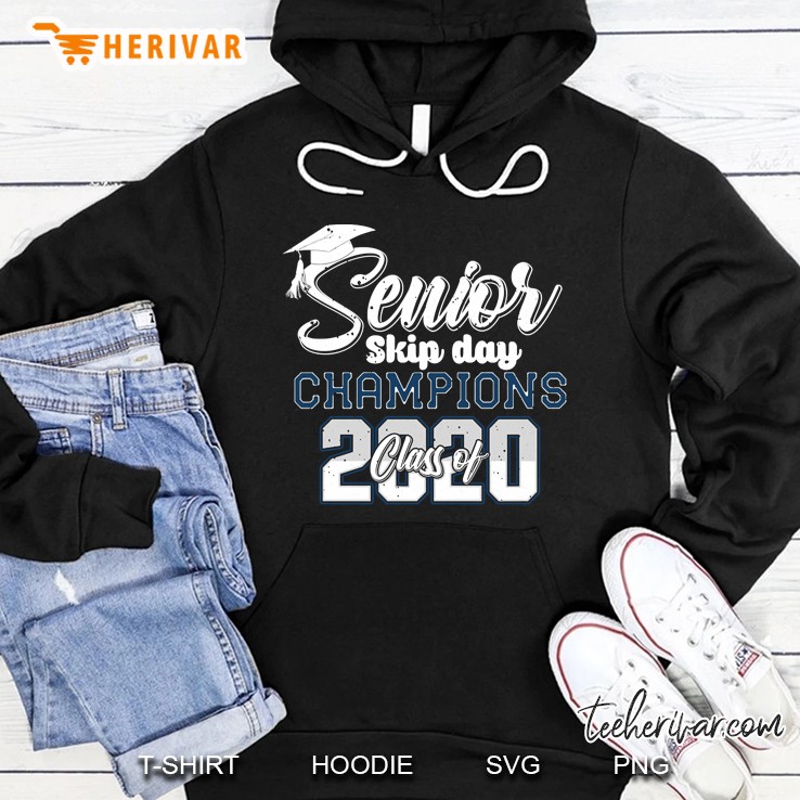 toilet paper senior skip day champions class of 2020 Hoodie