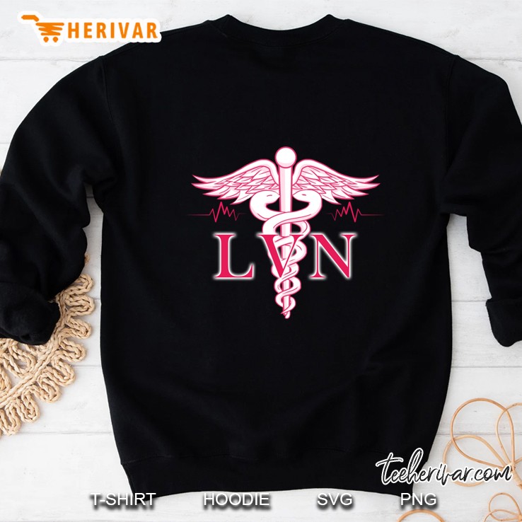 Caduceus Lvn Licensed Vocational Nurse Tshirt Sweatshirt