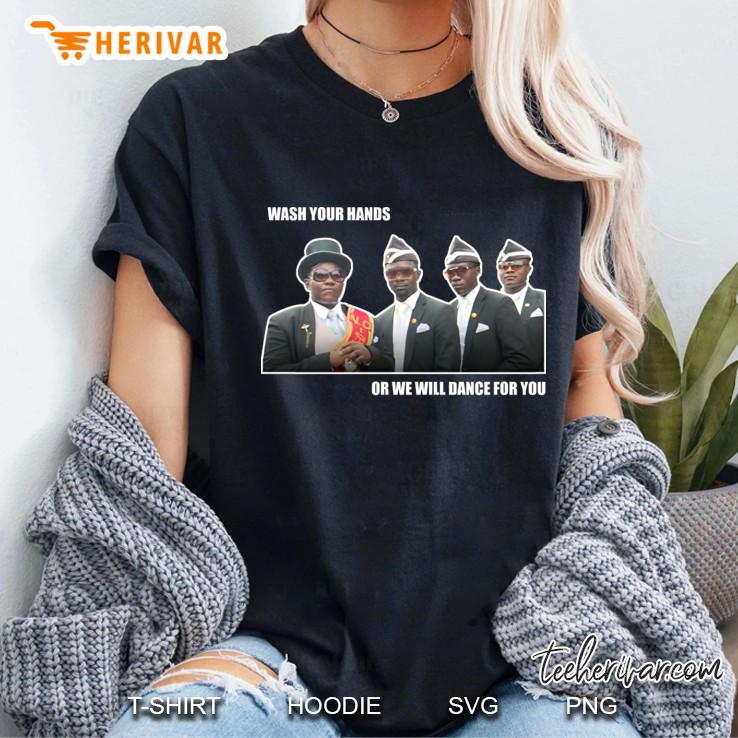 wash your hands coffin dance Ladies Tee