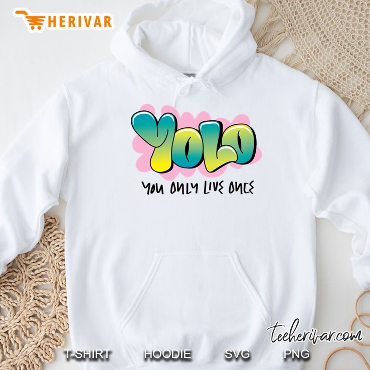 yolo graffiti Hoodie