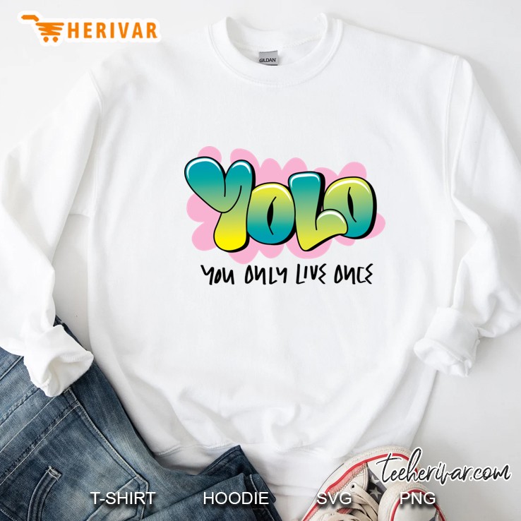 yolo graffiti Sweatshirt