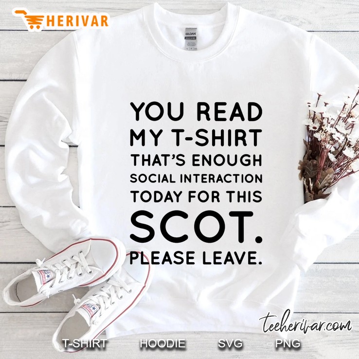 You Read My T-Shirt That