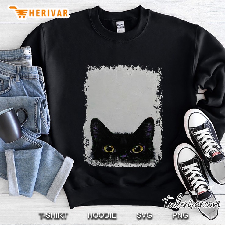 black cat Sweatshirt