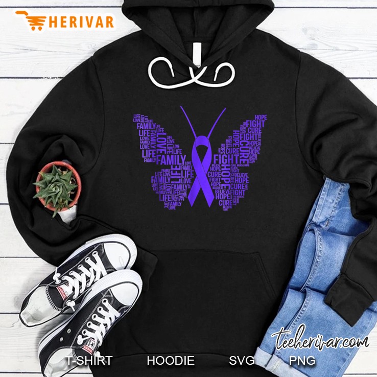 fibromyalgia awareness shirt for son daughter mom may 12 Hoodie