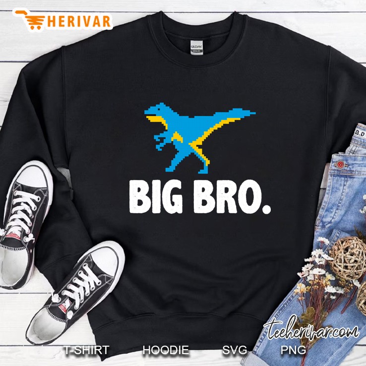 funny dinosaurs big brother for kids toddler Sweatshirt