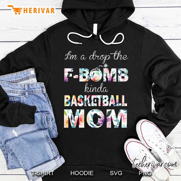 i&39;m a drop the f-bomb kinda baseball mom Hoodie