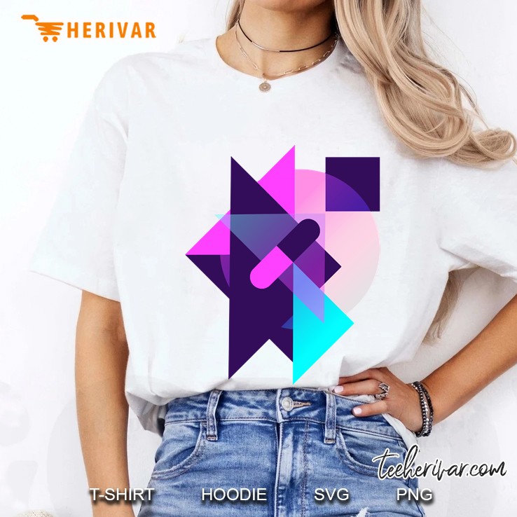 Geometric Forms Ladies Tee