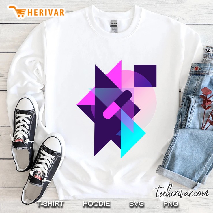 Geometric Forms Sweatshirt