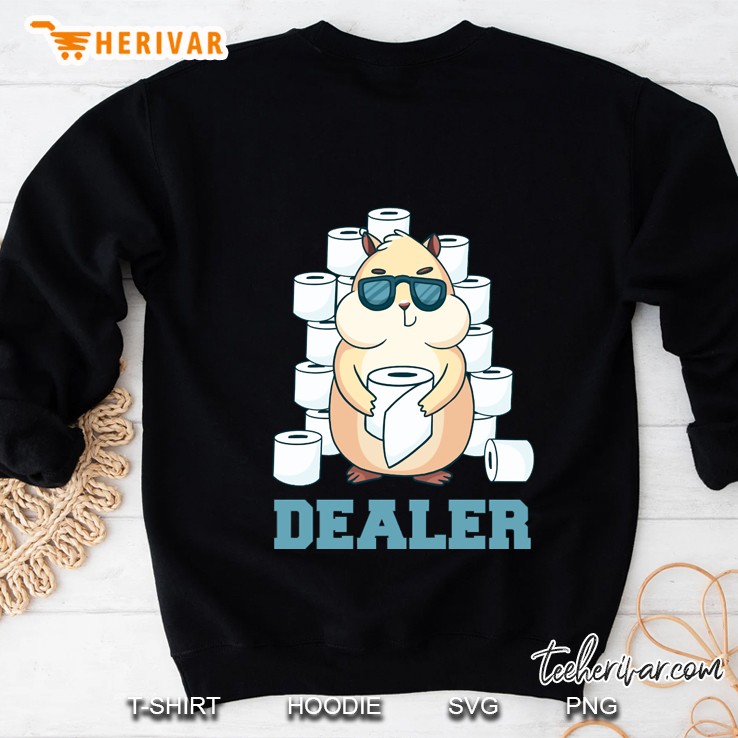Hamster Toilet Paper Dealer Sweatshirt