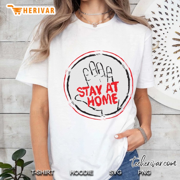 Stay At Home Covid19 Ladies Tee