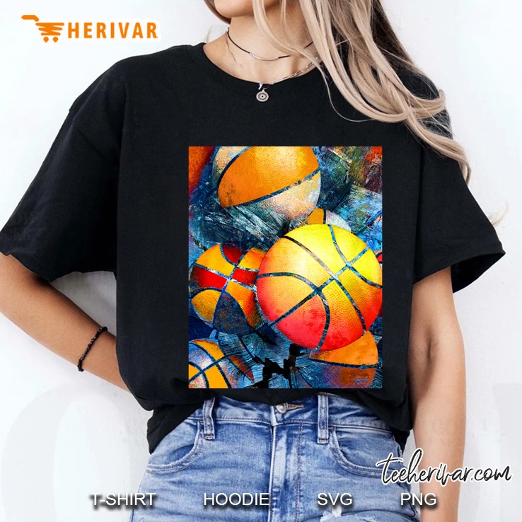 basketball poster art print swoosh 121 - basketball artwork - basketball artist takumipak Ladies Tee