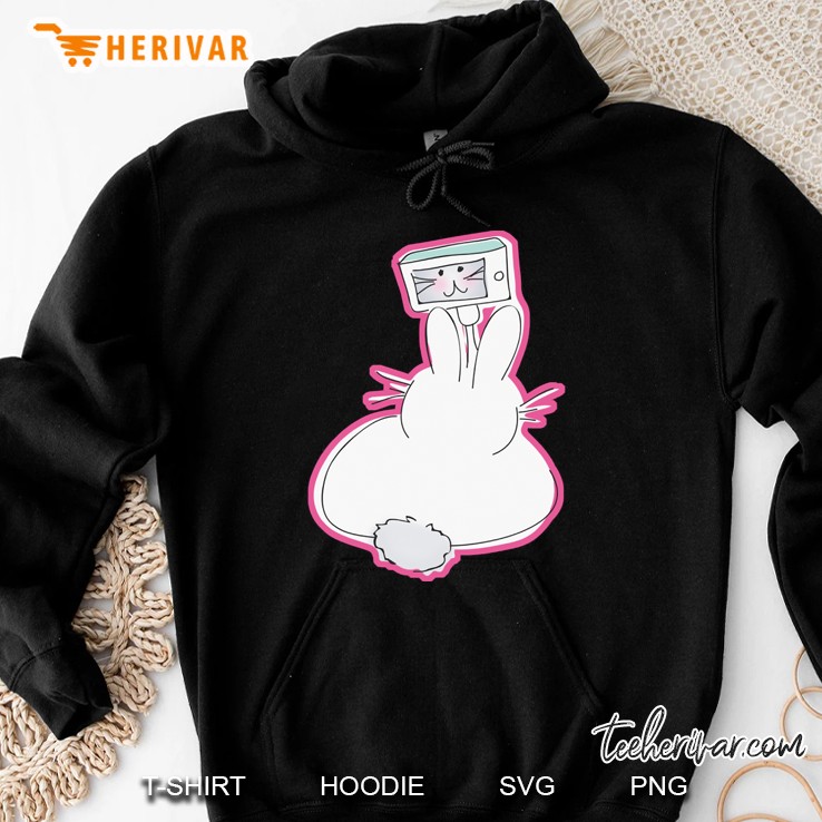 bunny taking selfie Hoodie