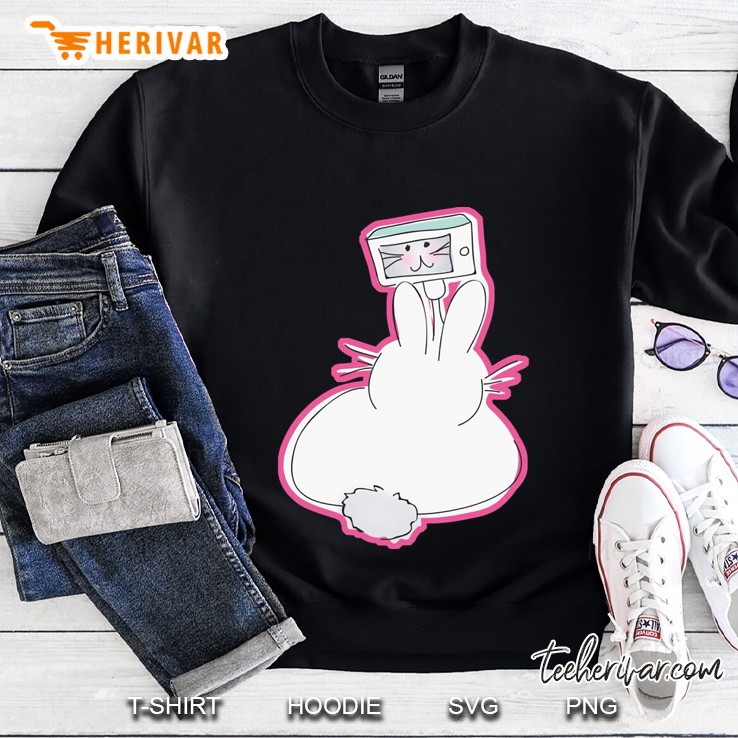 bunny taking selfie Sweatshirt