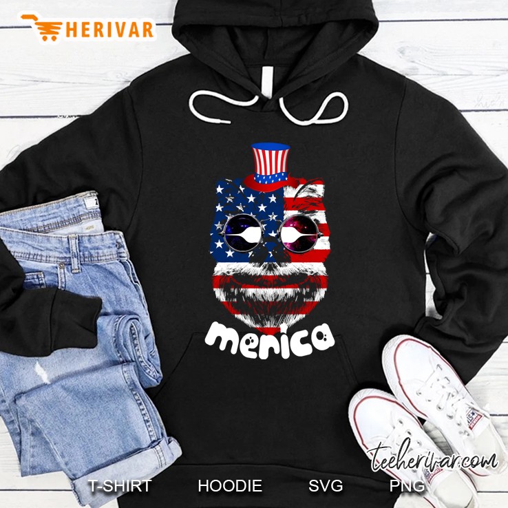 merica exotic coon sunglasses 4th of july Hoodie