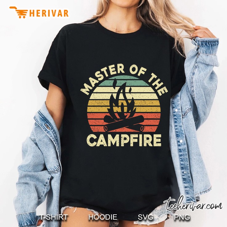 Master Of The Campfire Vintage Version Ladies Tee