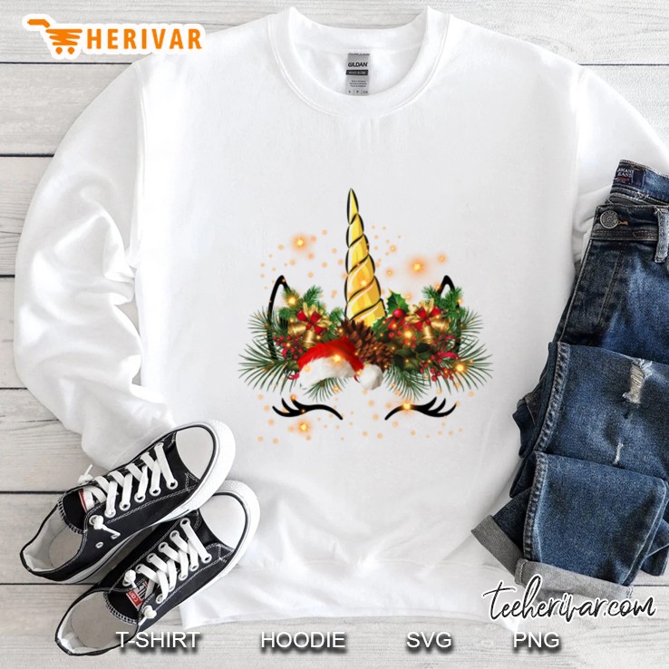 christmas unicorn Sweatshirt