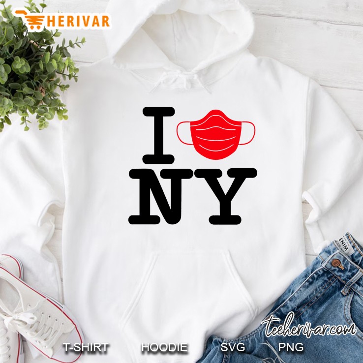 i mask (love) ny - rock some swag, support frontline workers. Hoodie