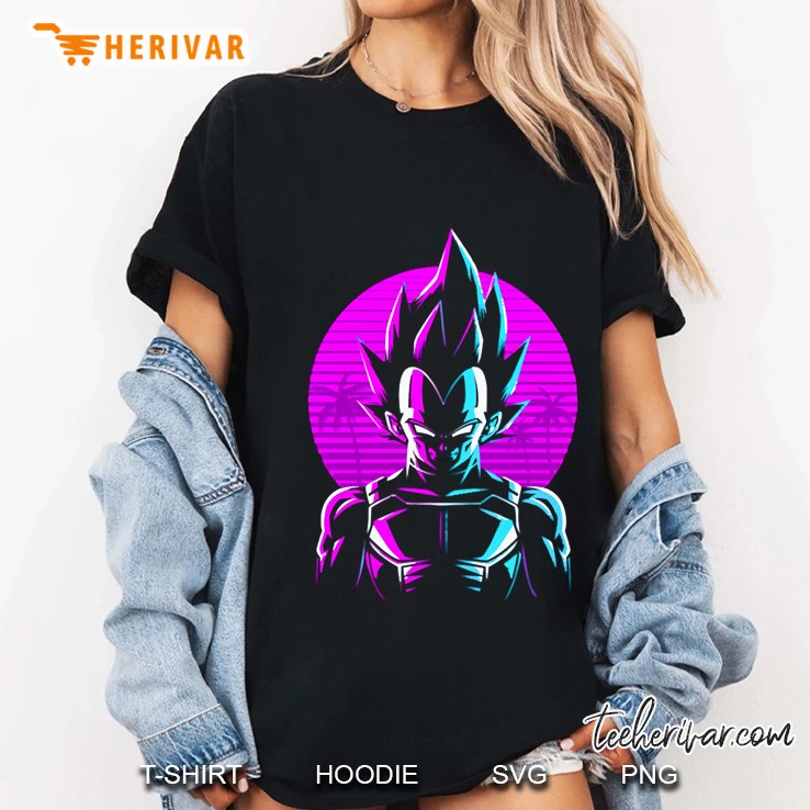 1980 Vegeta Dragon Ball Ladies Tee