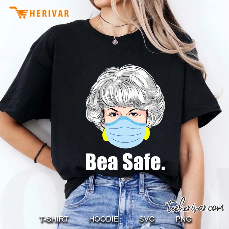 Bea Safe Bea Arthur Wear Face Mask Version Ladies Tee