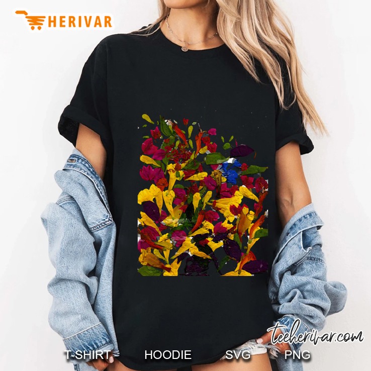 Flower Rain Posters And Art Prints Hoodie