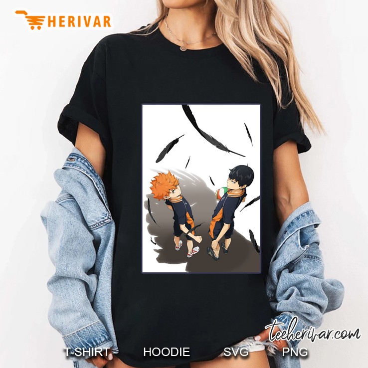 Hinata And Kageyama Haikyu Ladies Tee