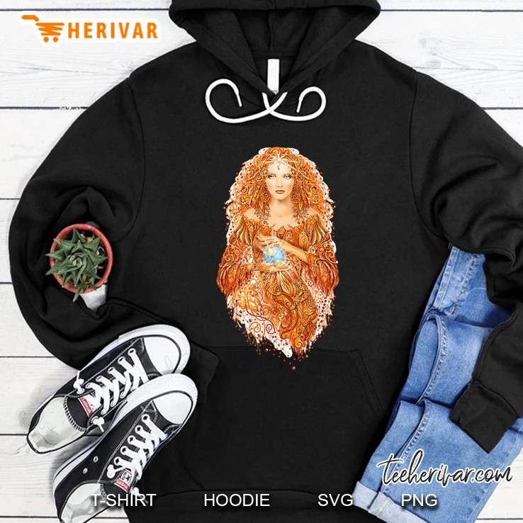 mother nature earth goddess. gift for mother