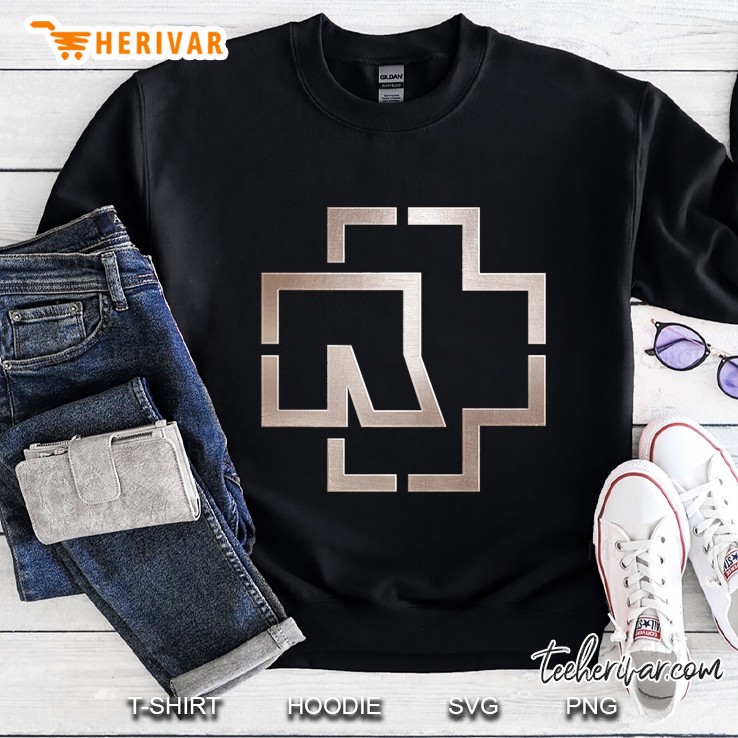 rammstein silver gold Sweatshirt