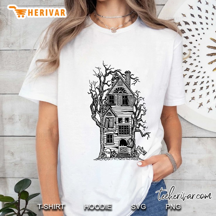 creepy house Ladies Tee