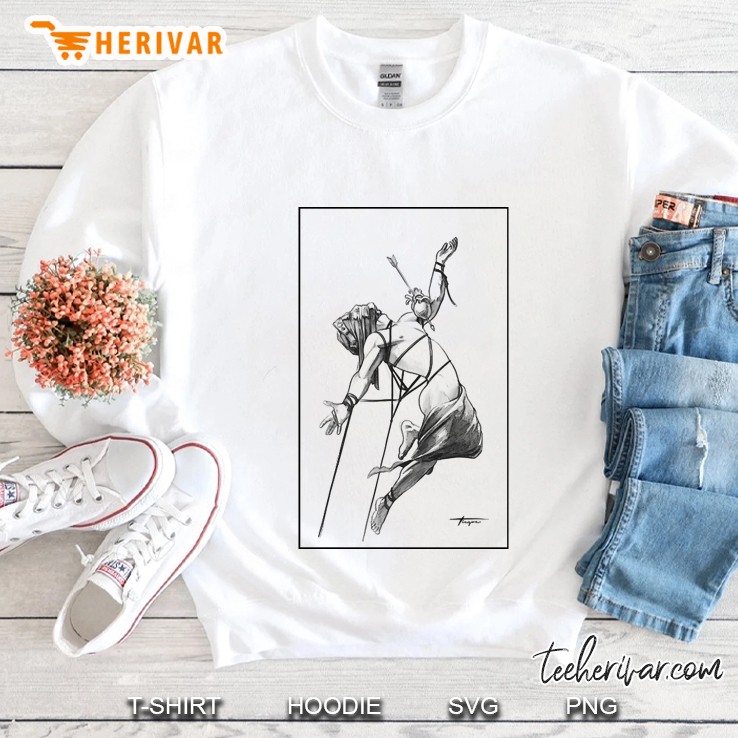 mercy on a chest with a pierced heart Sweatshirt