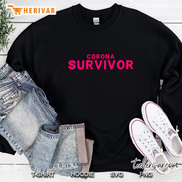 corona survivor Sweatshirt