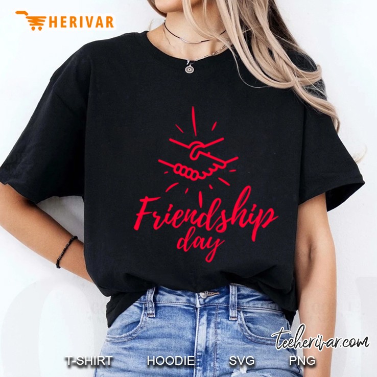 frienship day logo design Ladies Tee